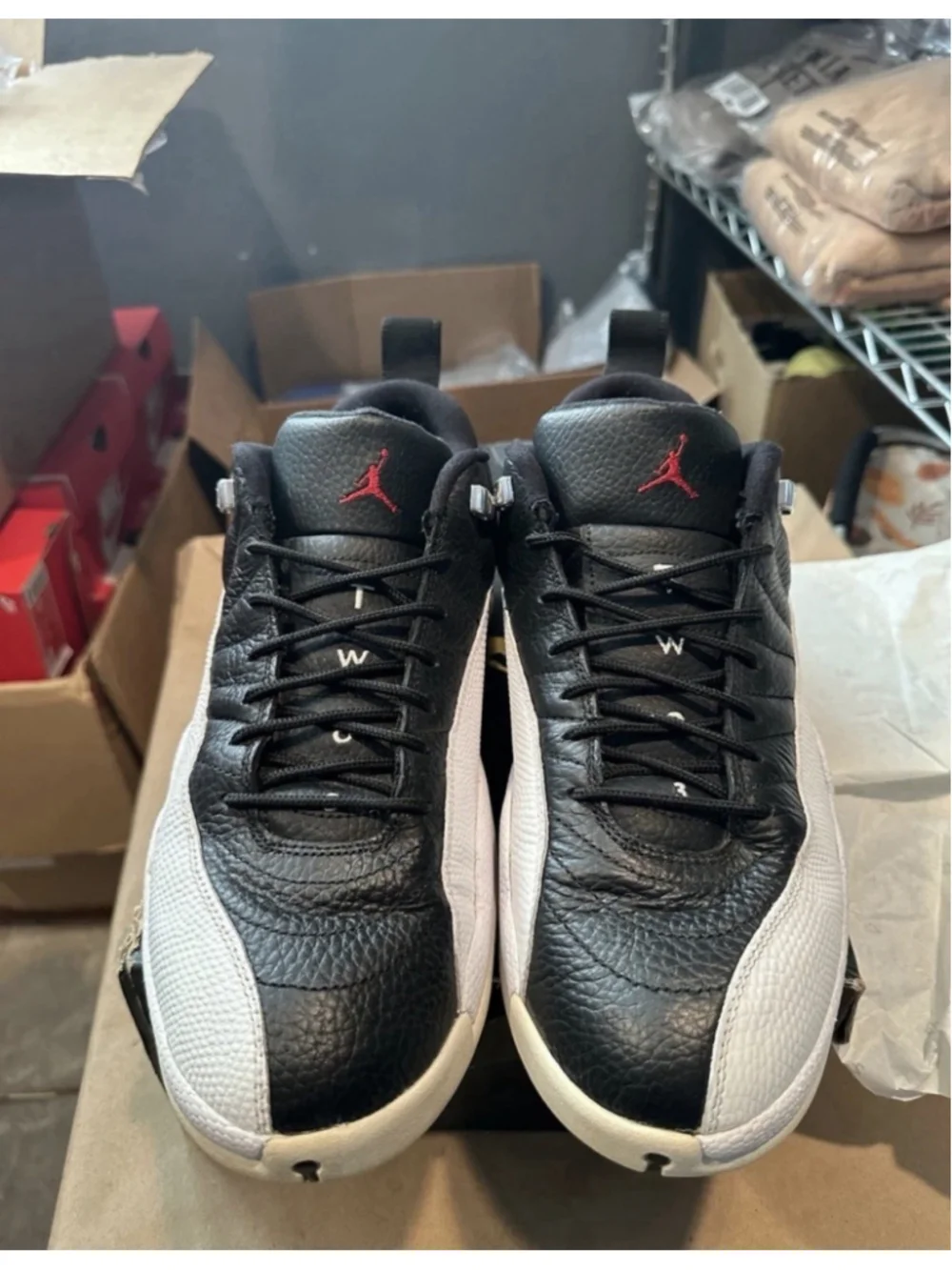 US seller-CA Jordan 12 low OG playoffs 2017 pre owned